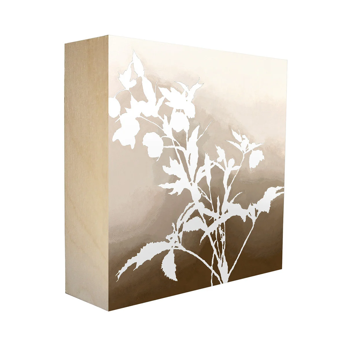Lenten Rose No. 6 - limited edition botanical print on panel