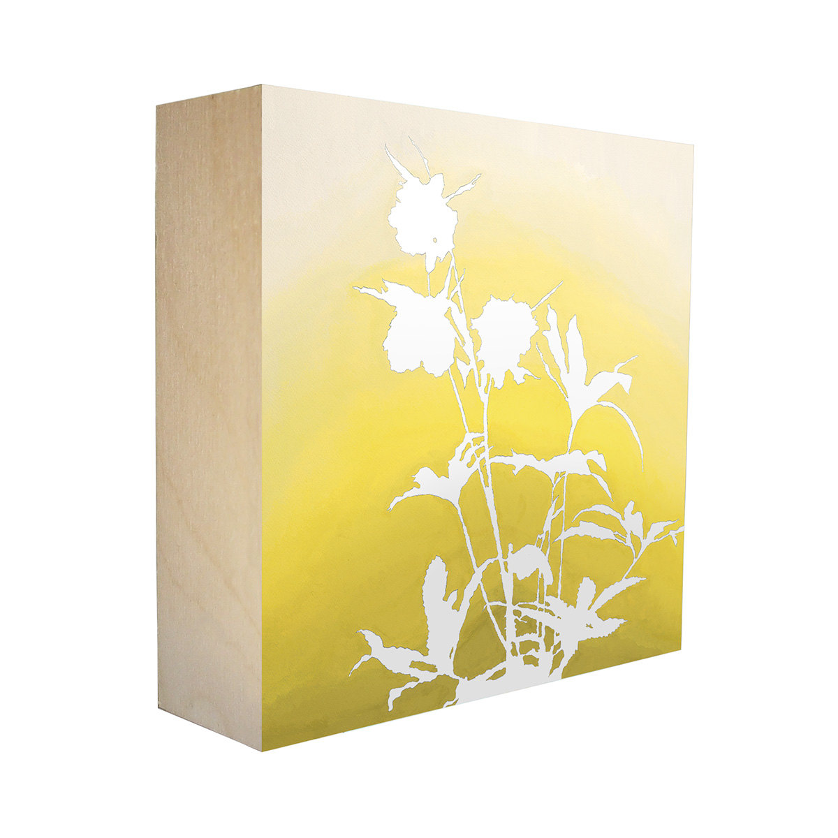 Lenten Rose No. 3 - limited edition botanical print on panel