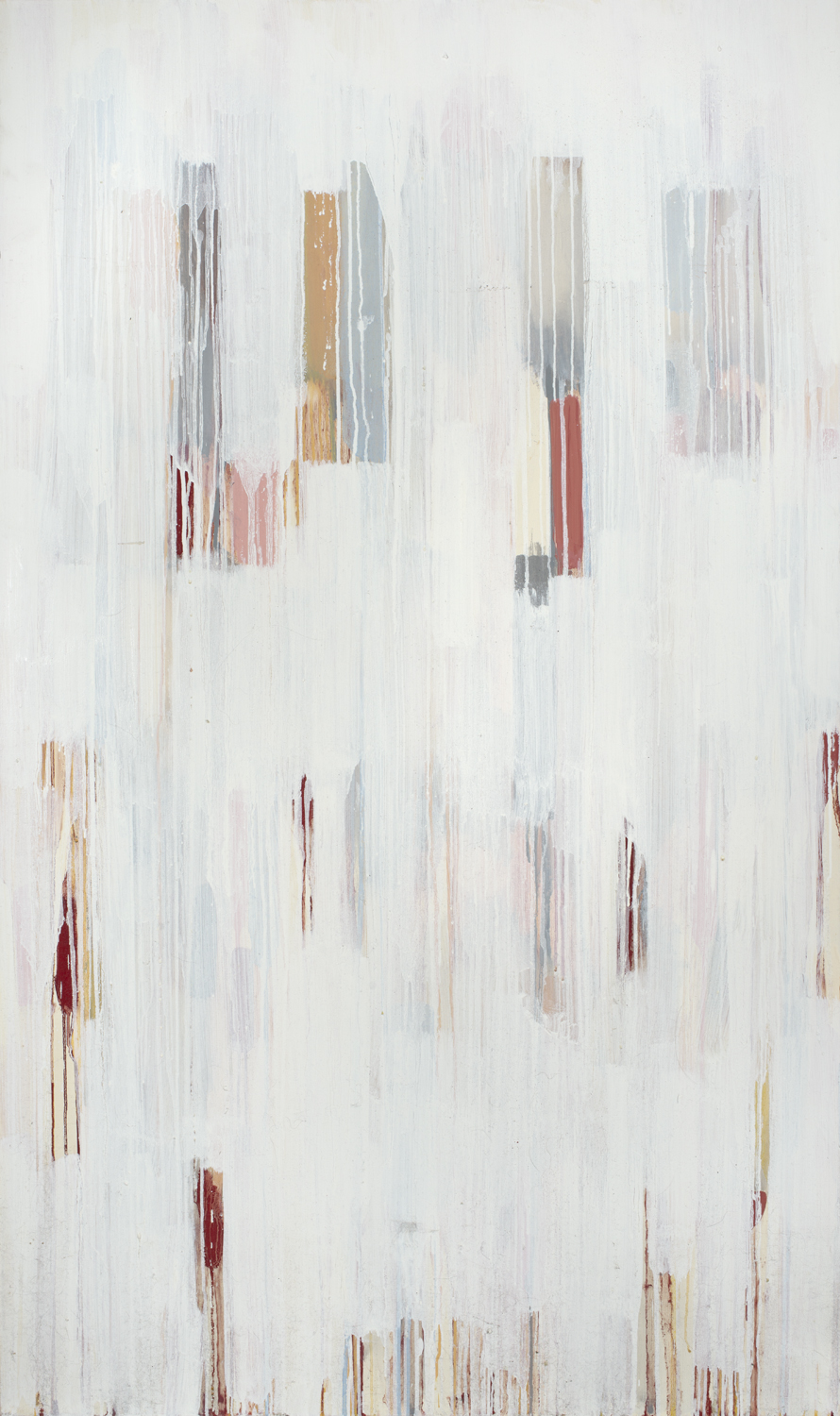 Leslie Ann Ravel Memory, White , 2010 Oil on canvas 59 x 35 1/4 in. (149.9 x 89.8 cm)