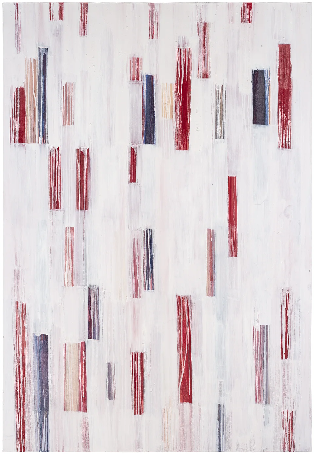 Leslie Ann Ravel Fragments from the Desert , 2018 Oil on canvas 72 x 48 in. (181.9 x 121.9 cm)