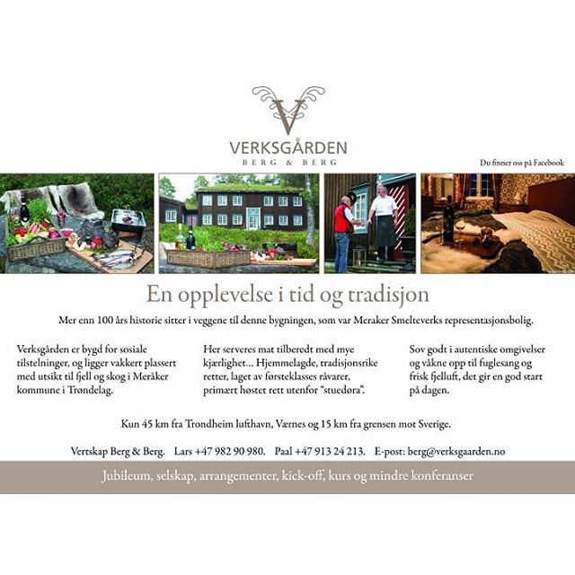 #meraker-storlien #Verksgården #Kopperå #tradisjonsmat #vilt #fjellbygda #industrihistorie
