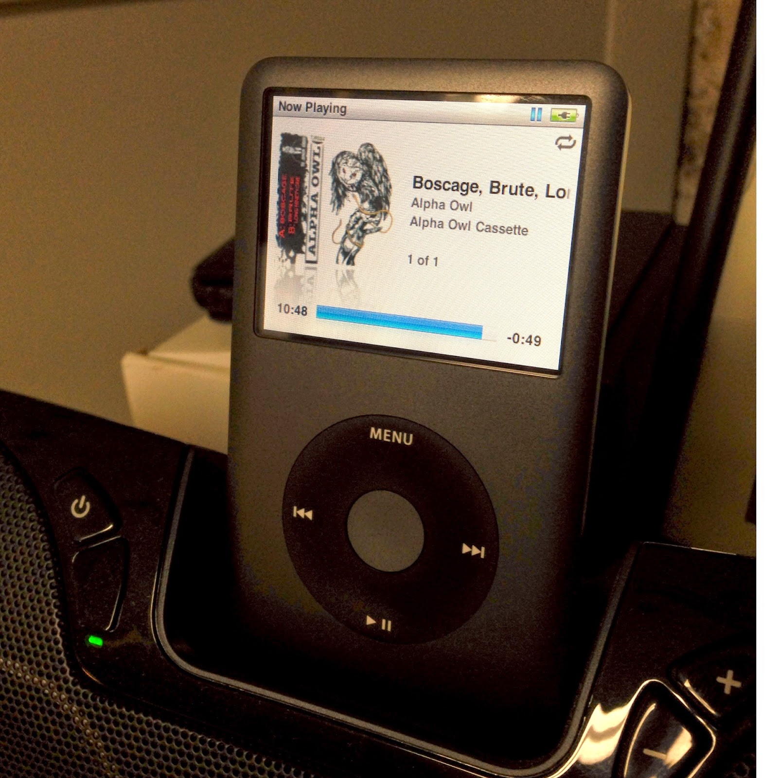 Paul provided new tunes for the printing marathon. So killer. 