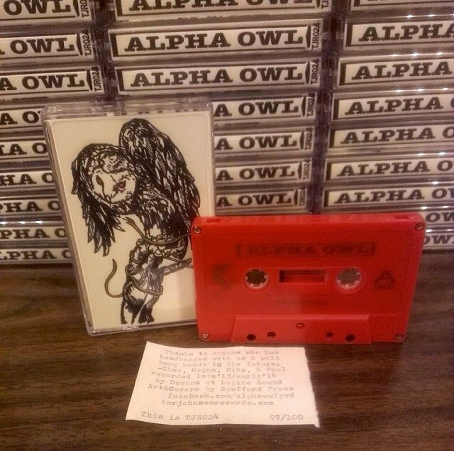 Finished cassette for Tor Johnson Records. 