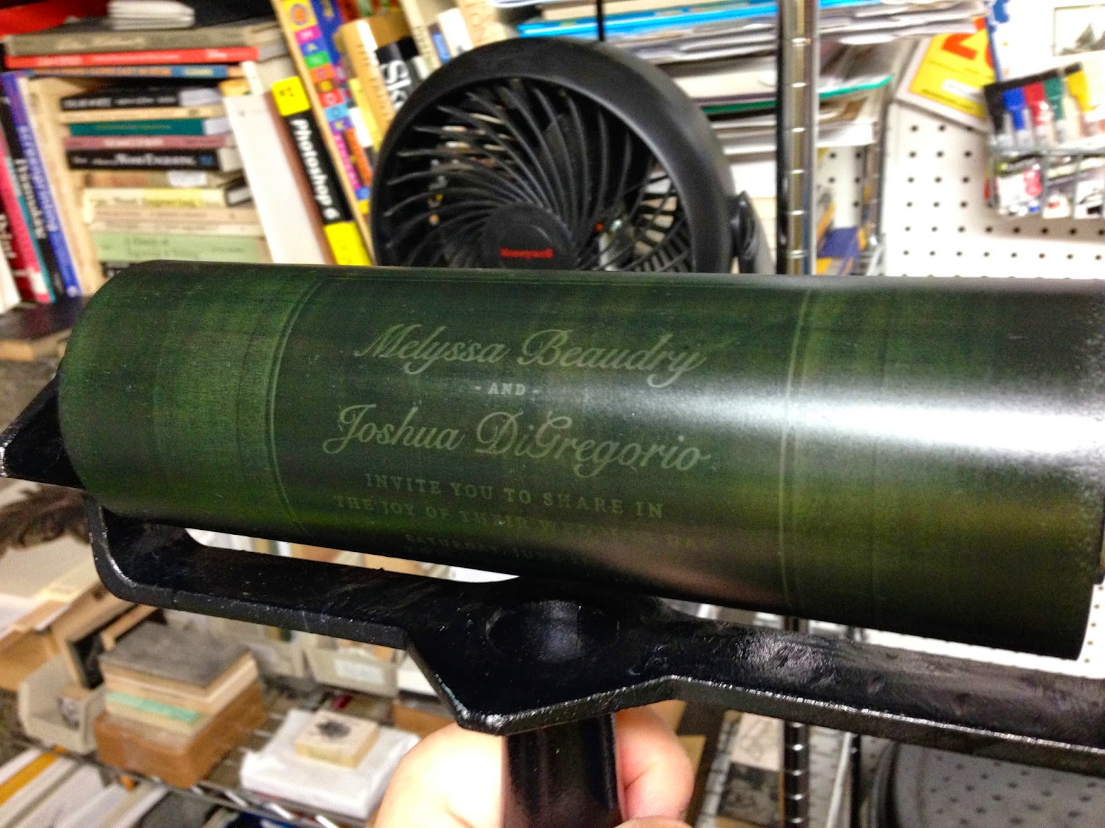 Brayer ghost prints are fun!