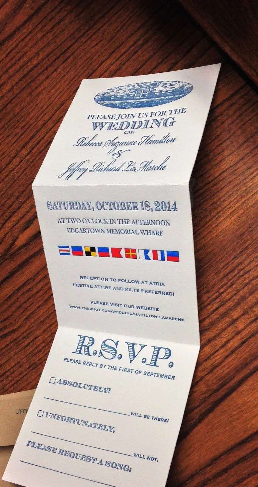 Final Folded Invitations
