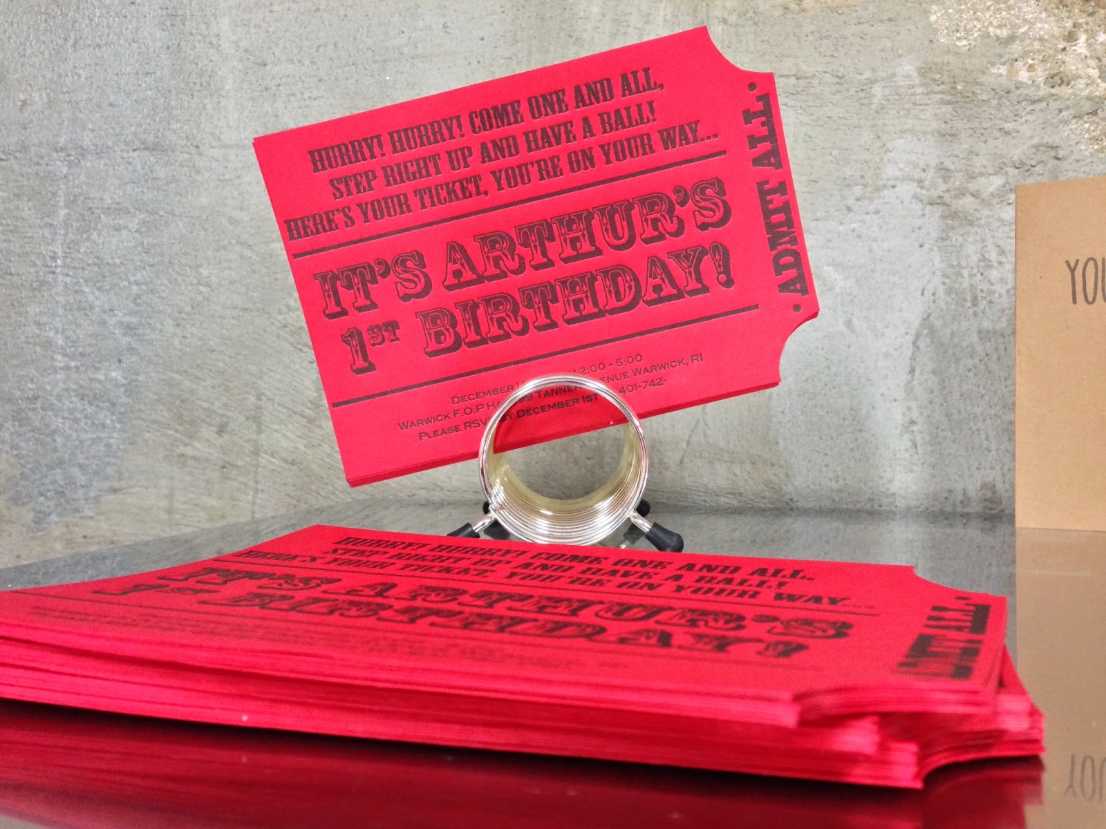 The Finished Invites!