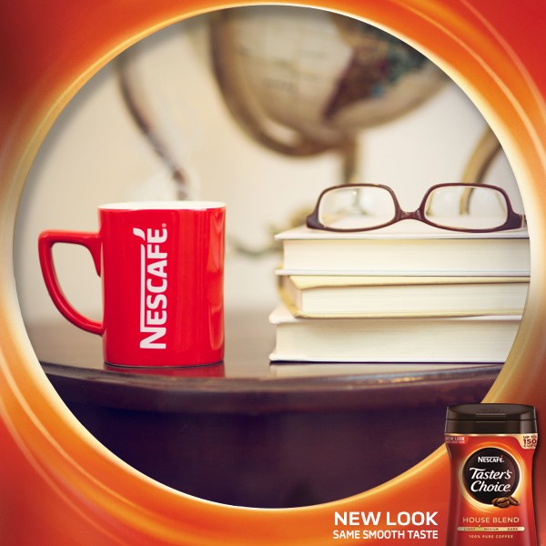 Brand: Taster's Choice Client: Nestle Art Direction and design by Kelly Hartigan Bucher