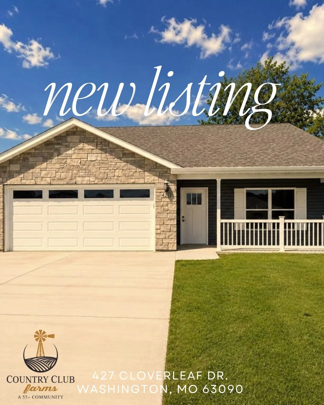 the next chapter doesn&rsquo;t have to mean less. it can mean better. ✨

427 cloverleaf drive 
a standalone villa in country club farms, washington&rsquo;s premier community in franklin county.

$289,900 | 2 bed | 2 bath | 1,320 sq ft | .40 acre | $1