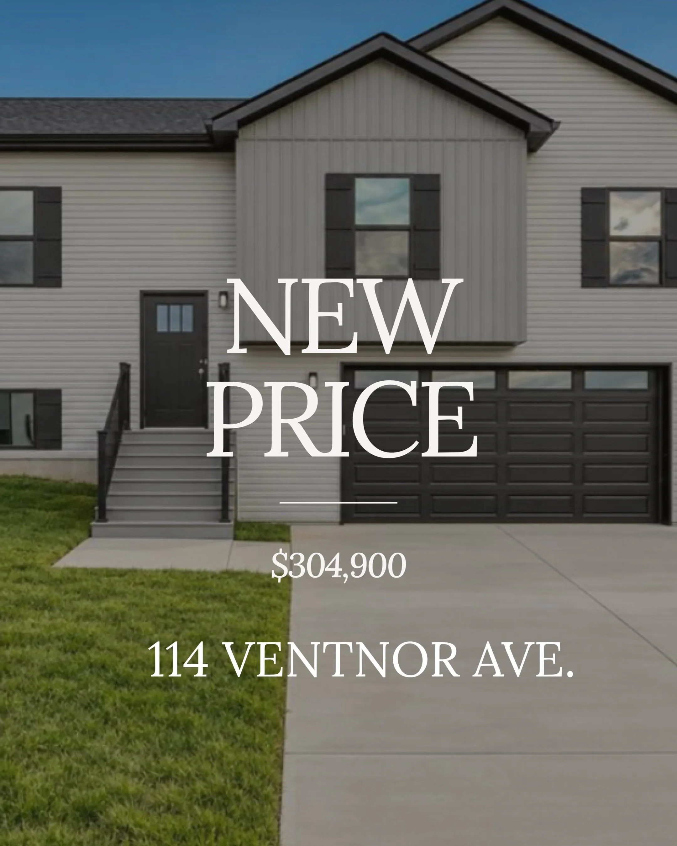 new build. completed. corner lot. price drop. 4 bedrooms. 

114 ventnor ave 
link in bio - let&rsquo;s get you in today.