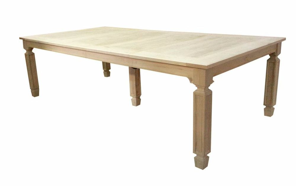 Bleached Dining Table