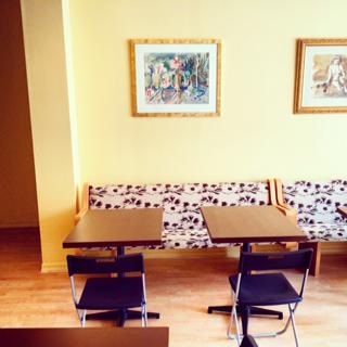 Two Tops at Cafe Monsivais