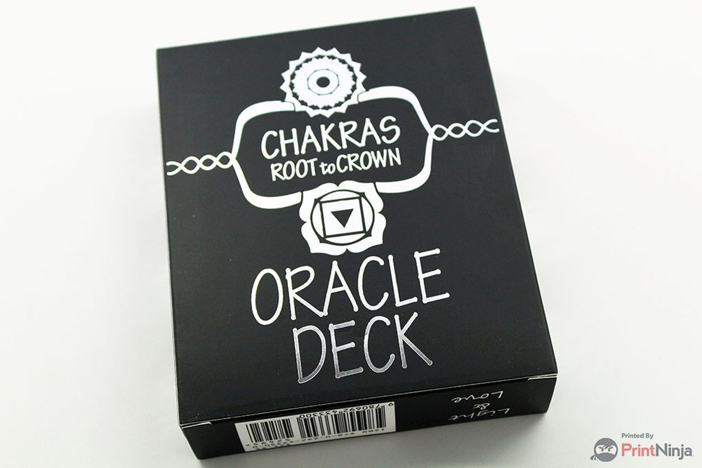 Chakra Oracle Deck, Workbook & Coloring Book 