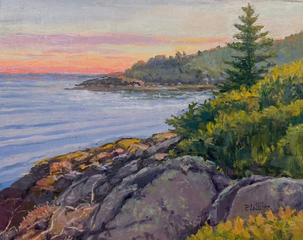 Morning Walk | 11x14" oil by Pamela Lussier