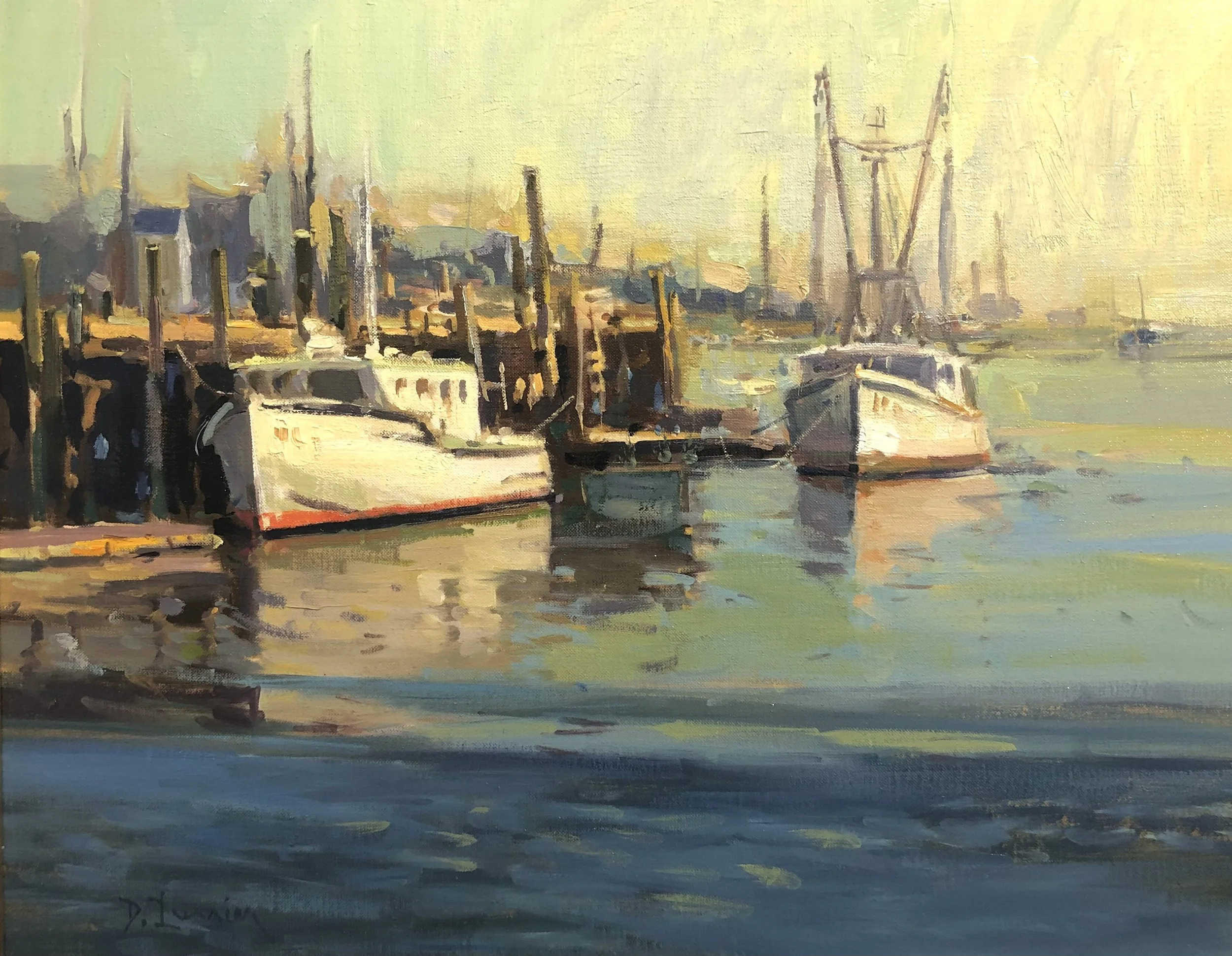 Sea Glass | 16x20" oil by David Lussier