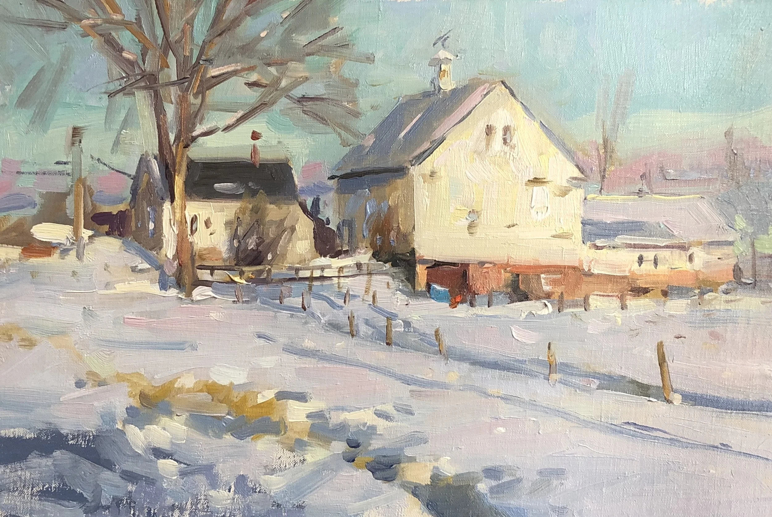 Twelve Days of Christmas Paintings Completion Party