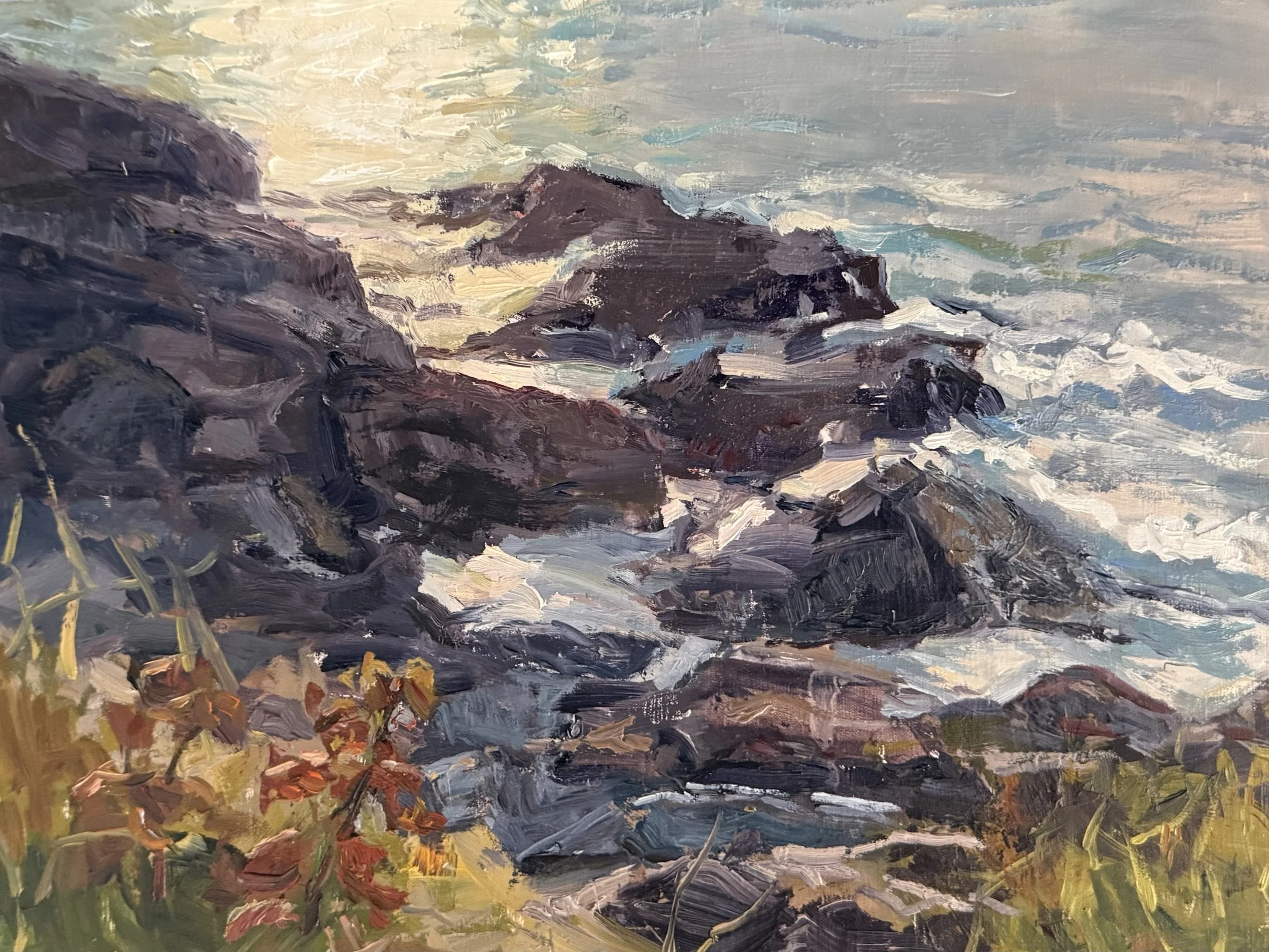 Shimmering Light 9x12" | oil by Pamela Lussier