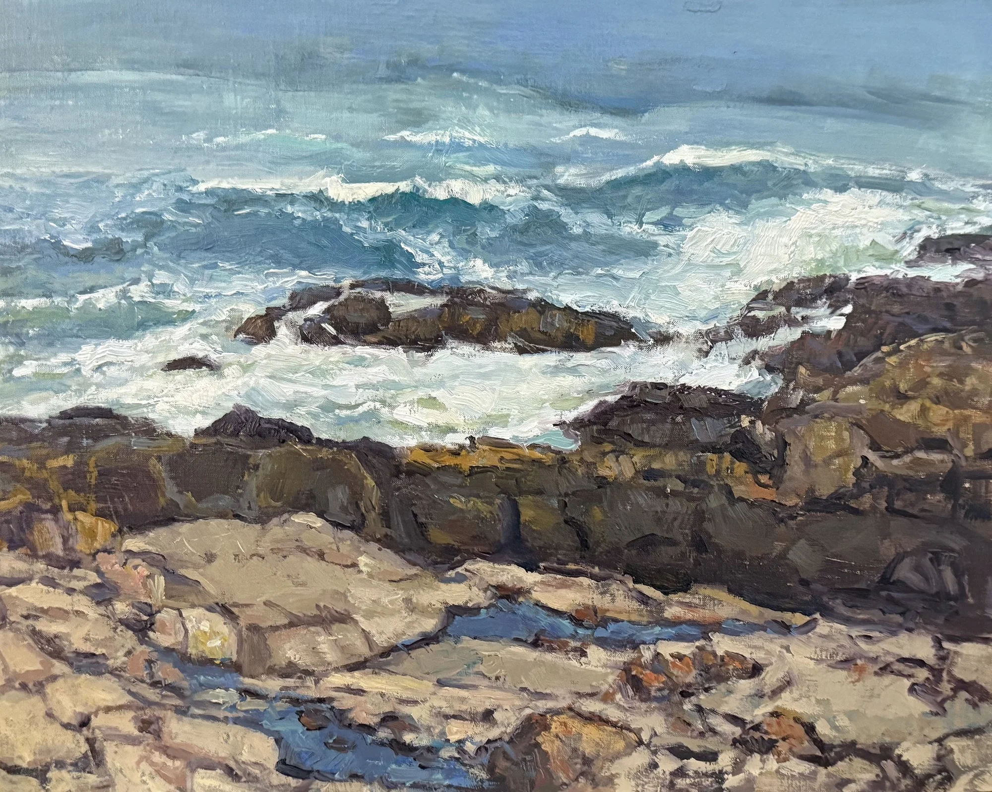 Before the Storm 11x14" | oil by Pamela Lussier