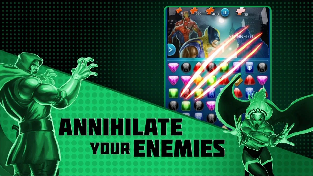 Marvel Puzzle Quest Teaser