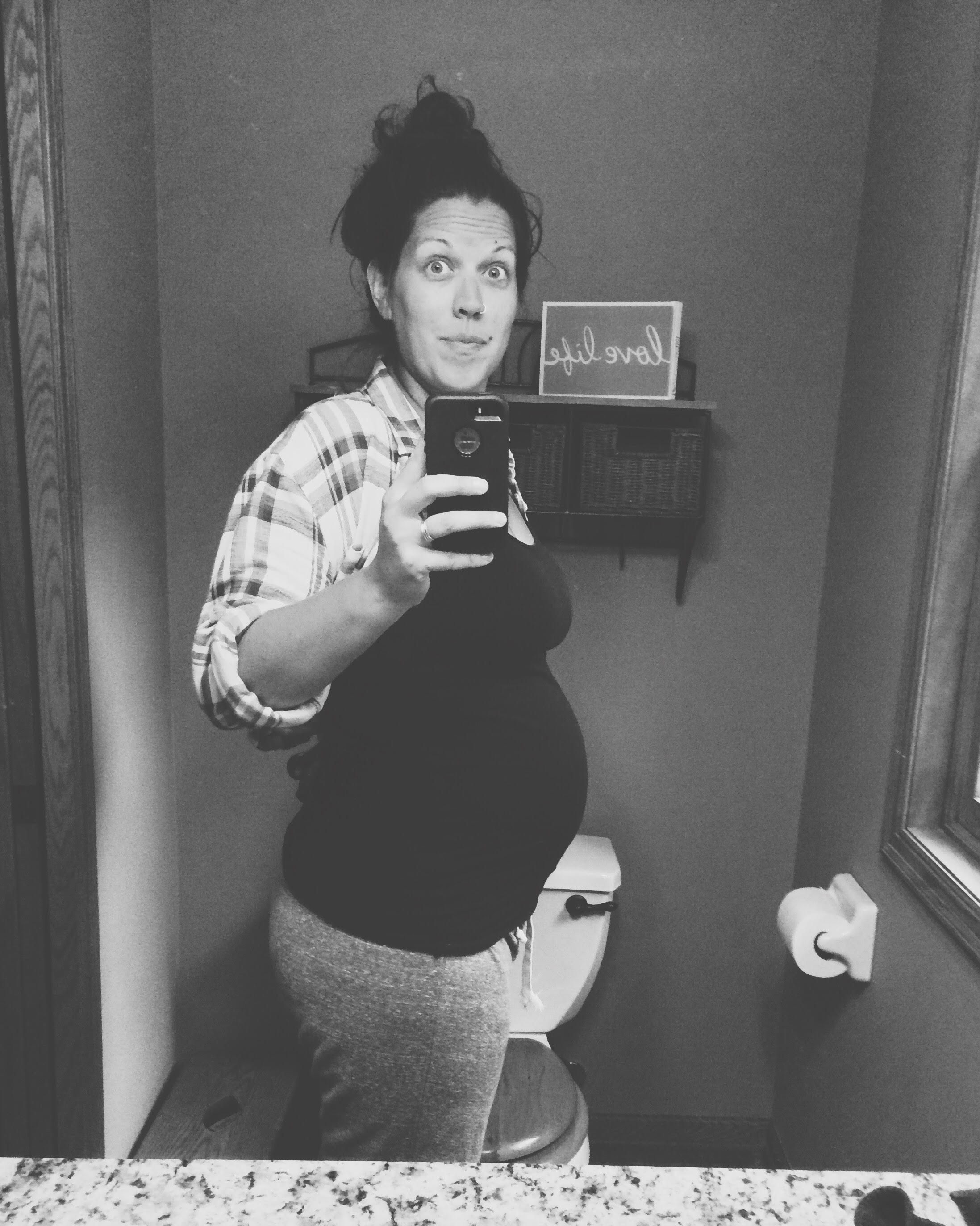 23 weeks and counting. (I'm working on my selfie skills!)