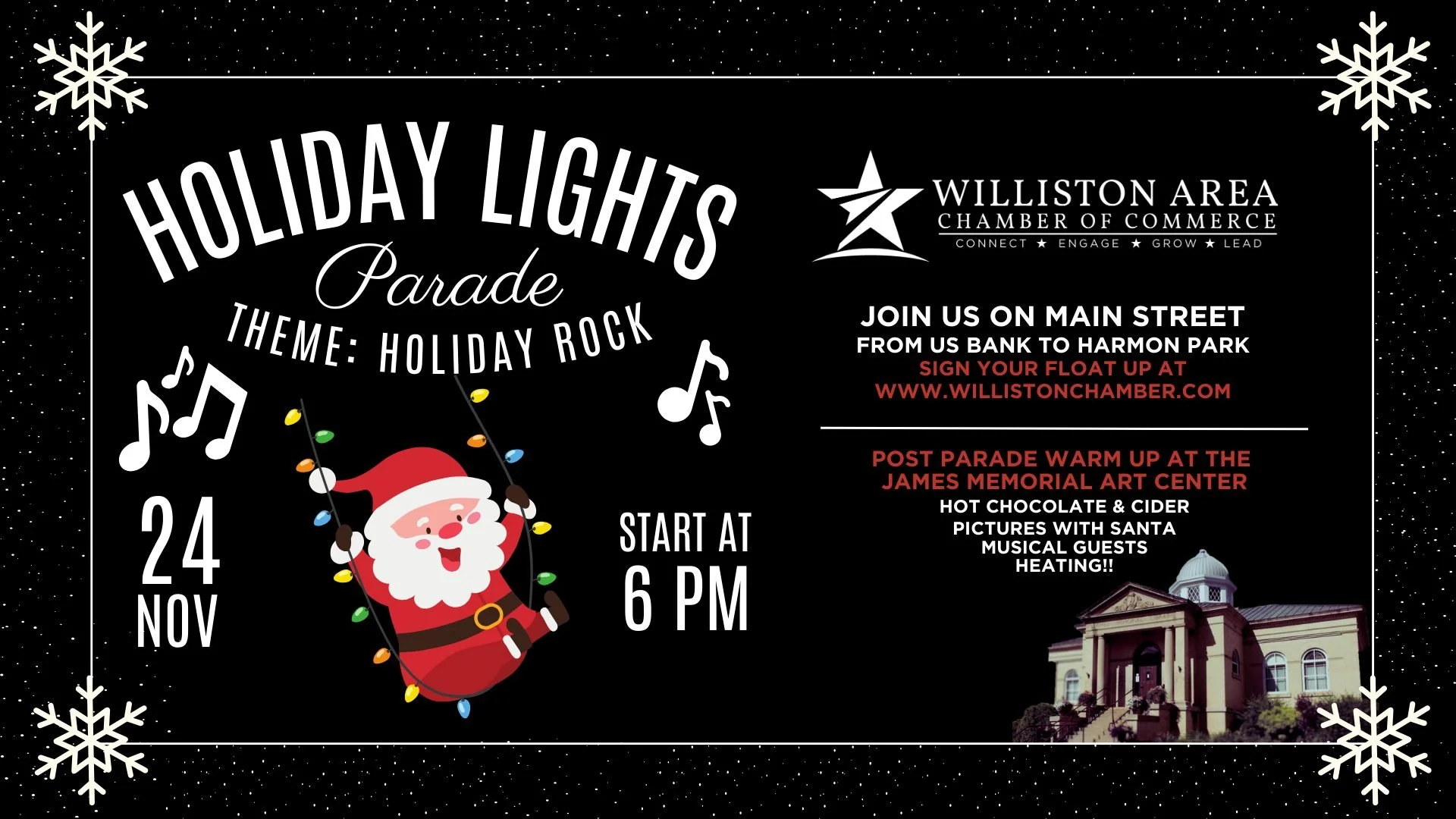 Holiday Lights Parade - Williston Area Chamber of Commerce 