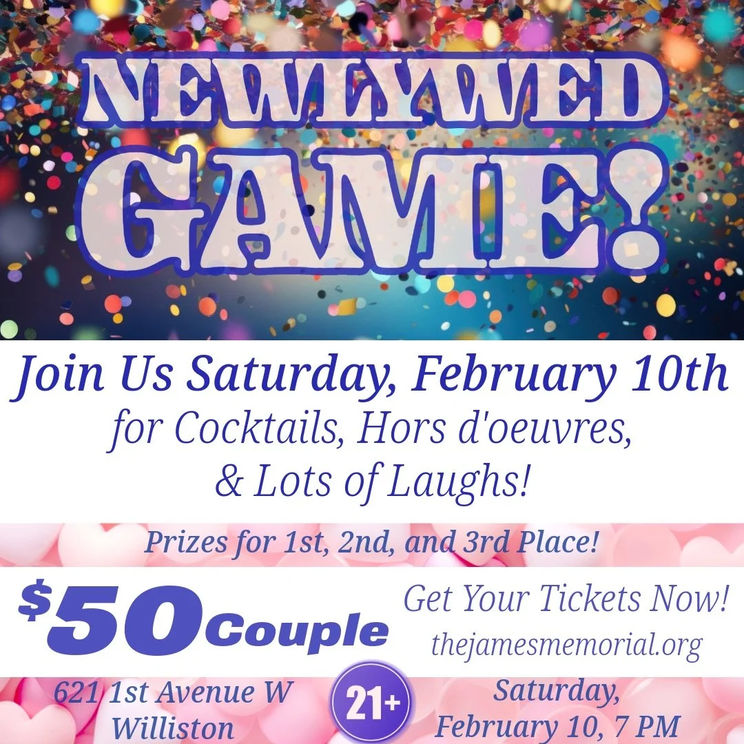 NEWLYWED GAME at the JAMES MEMORIAL!