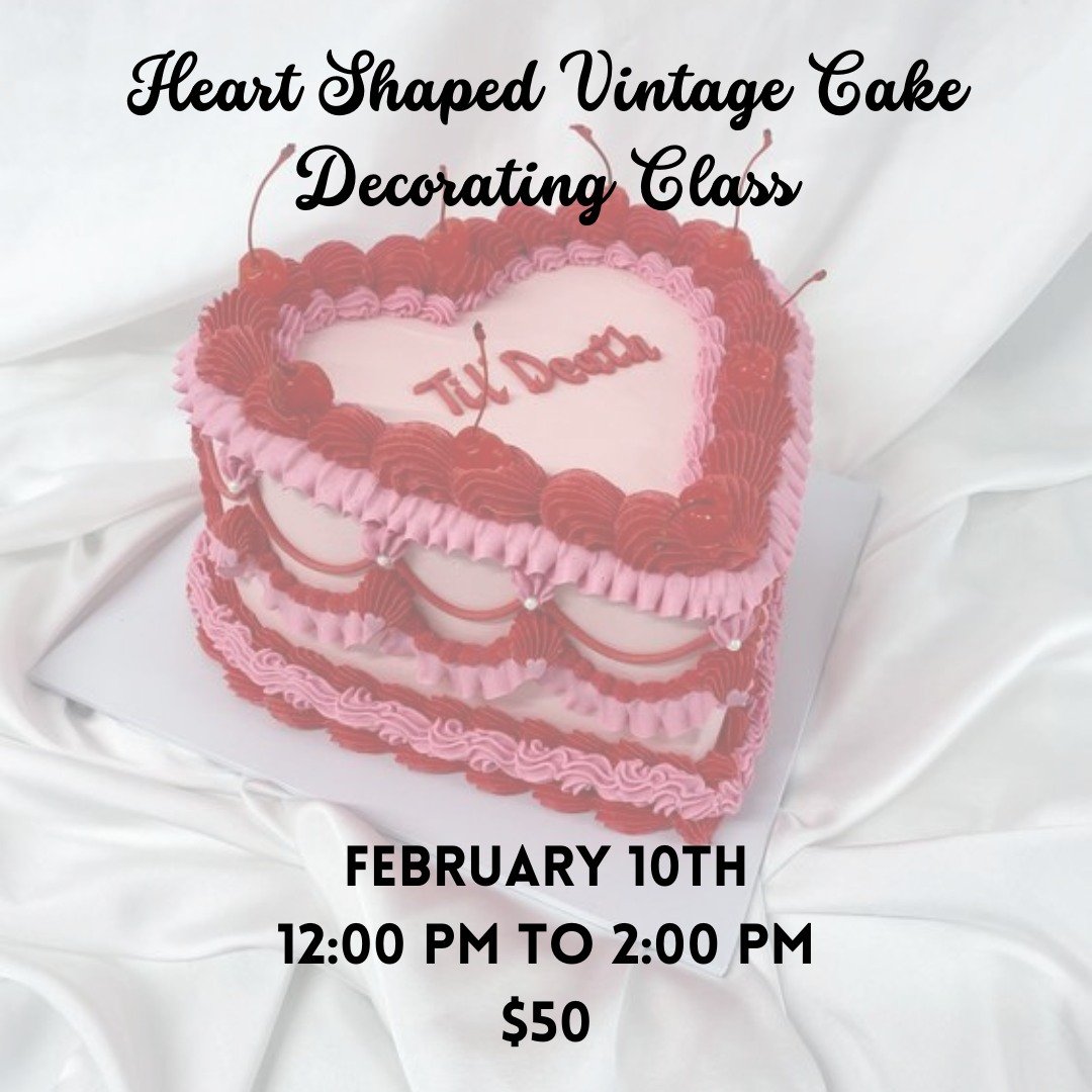 Vintage Cake Decorating Class - Whisk it Good
