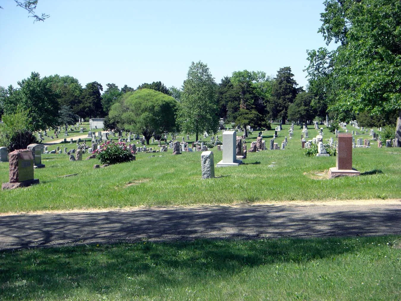 Topeka Cemetery has been in continuous operation since 1859. Its 80 acres are the final resting place of 35,000 souls and the monuments that pay tribute to their efforts to build a free, prosperous capital city and state.