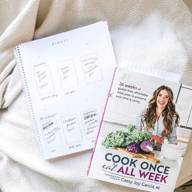 I keep our meal plan pretty organized around here, and for good reason. As a mama to two energetic  kiddos, working, doing ministry, and just being a human being with limited energy and resources, I need to know that meals are simple and ready to go 