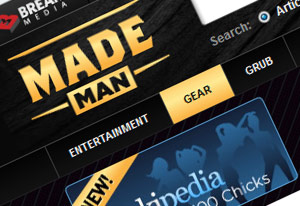 Made Man: 3 key ingredients for bachelor pads. Click here to visit.