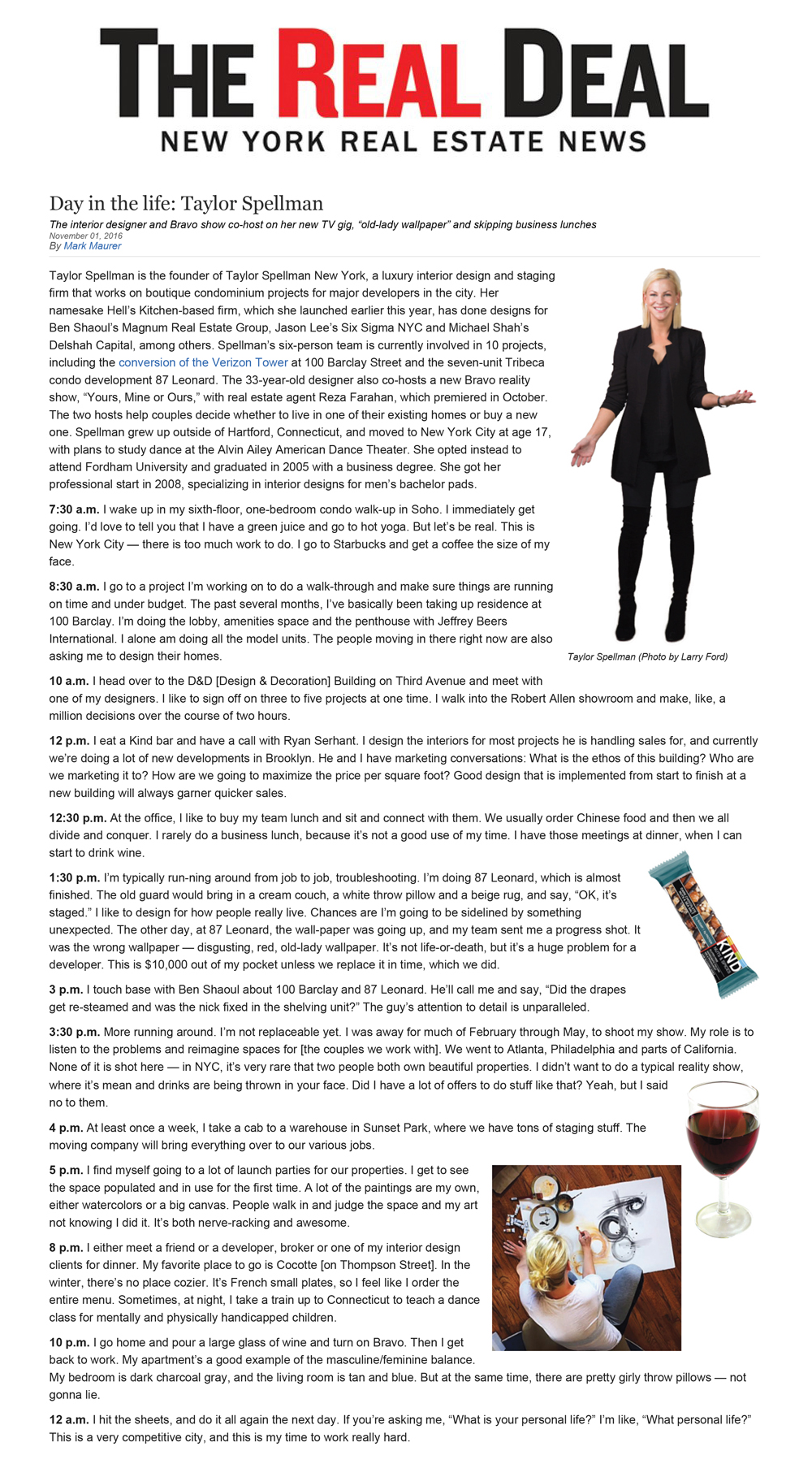 1 The Real Deal Taylor Spellman