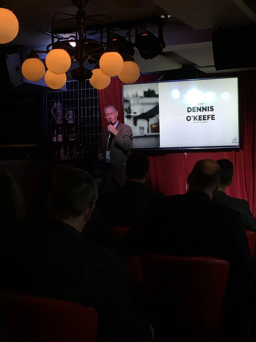 St. John’s Mayor Dennis O’Keefe at Pitch & Pick