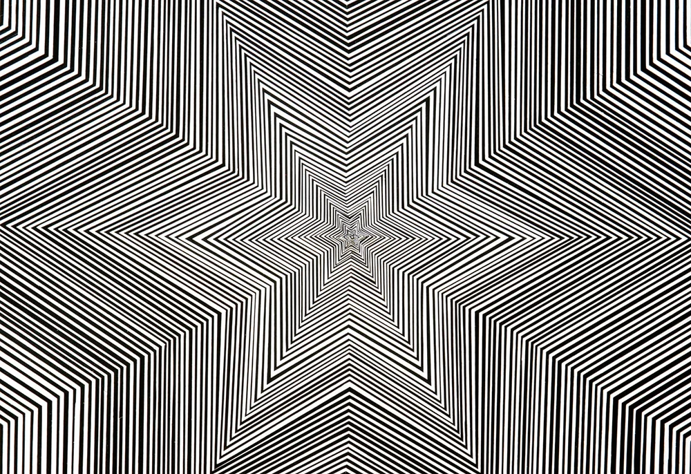  Eureka (detail), 2009, hand-cut paper on wood backing, 34 x 34 x 3 in. 
