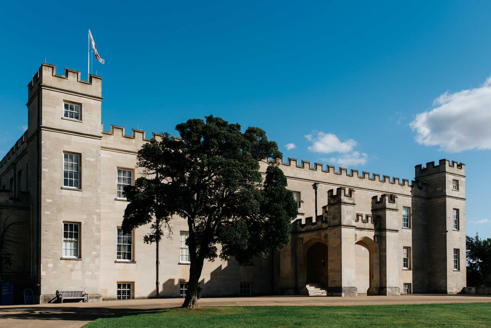 Stage-setting photo of Syon House