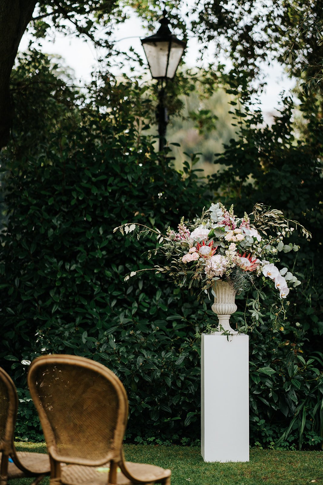 Muted Johanna Pedrick flowers for Bingham Riverhouse wedding