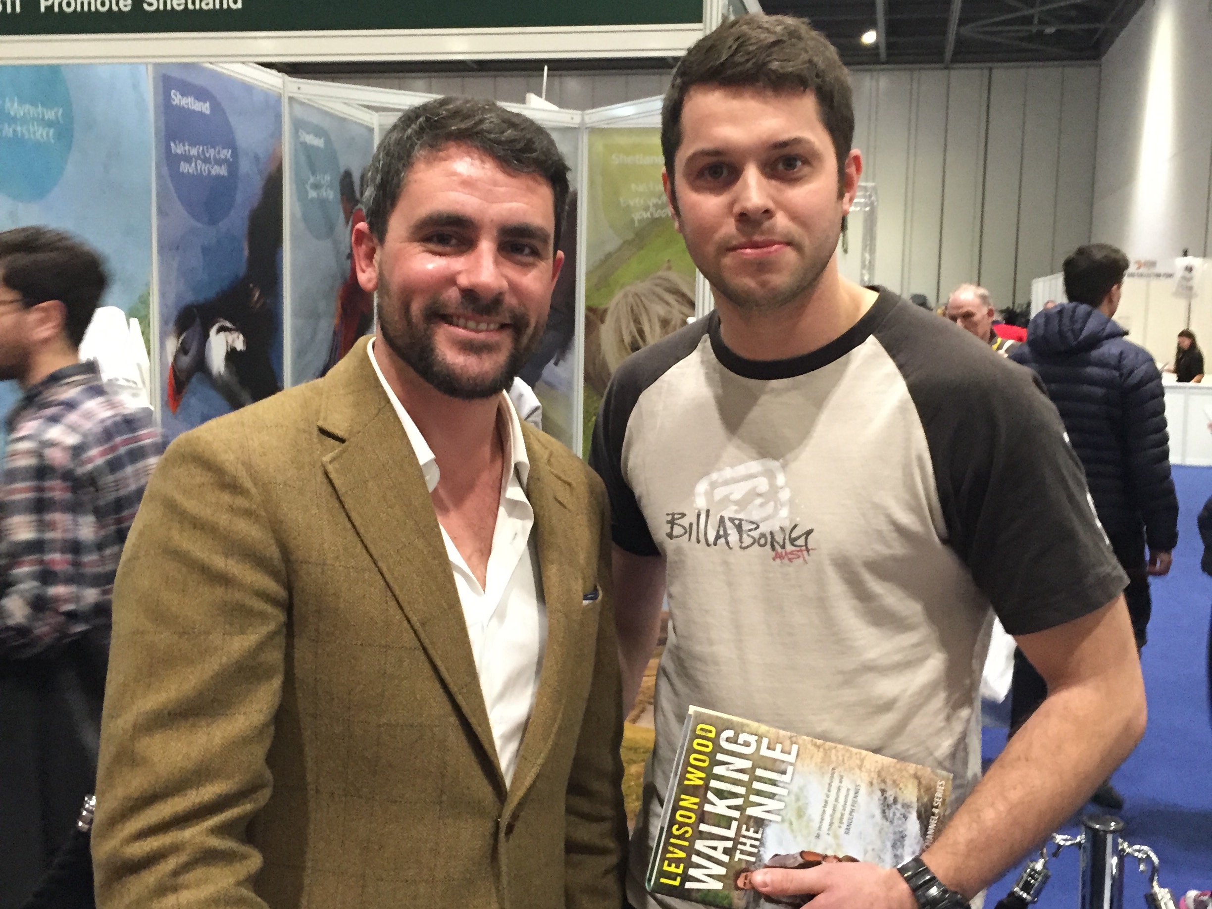 Got to meet Levison Wood after which was cool.