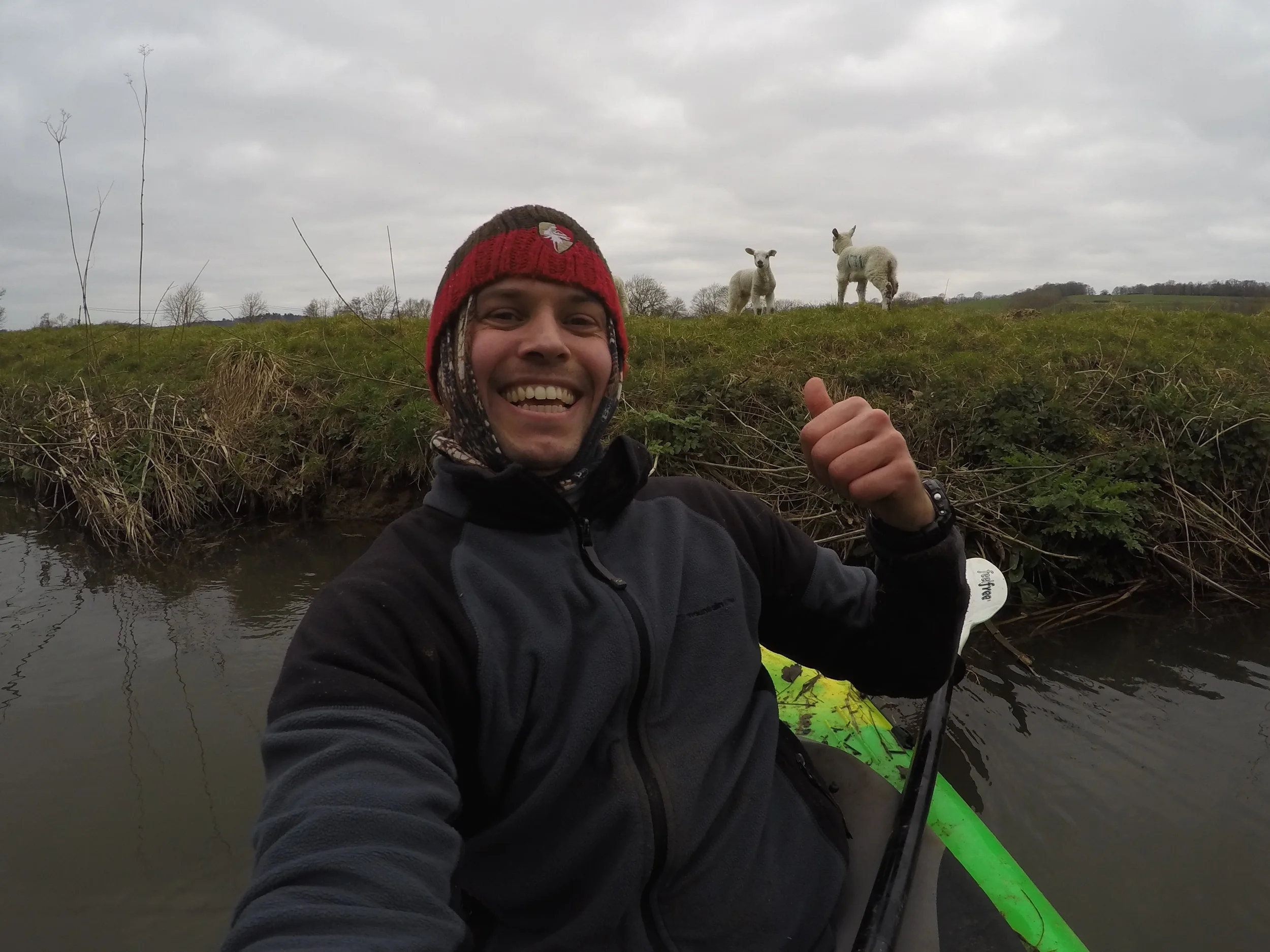 Meeting the locals.