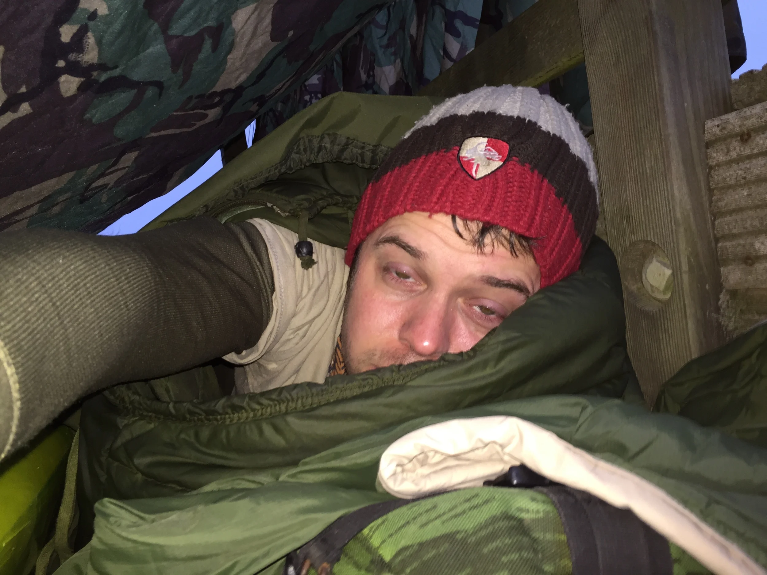 Terrible nights sleep. COLD!!