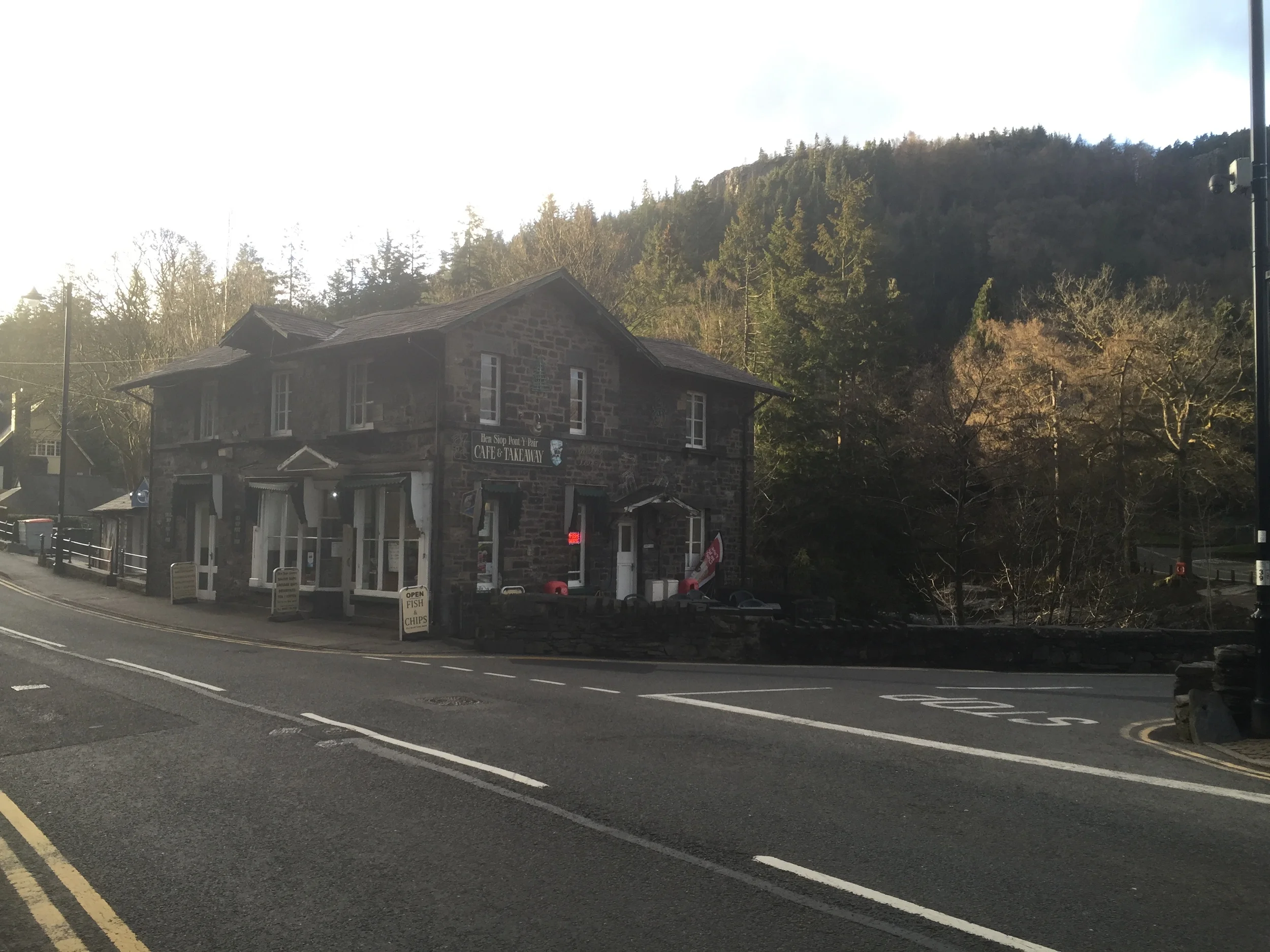 the fish and chip shop