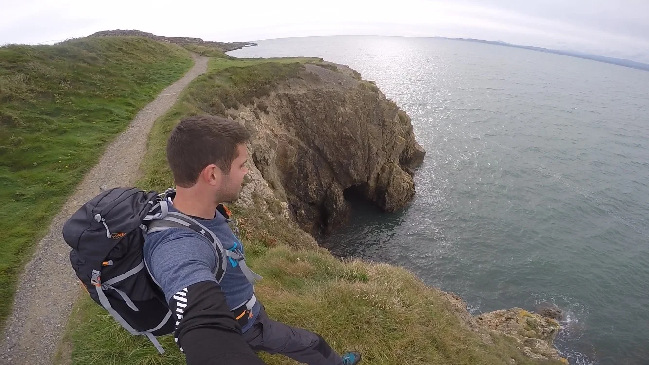 Exploring Howth coastline, Dublin