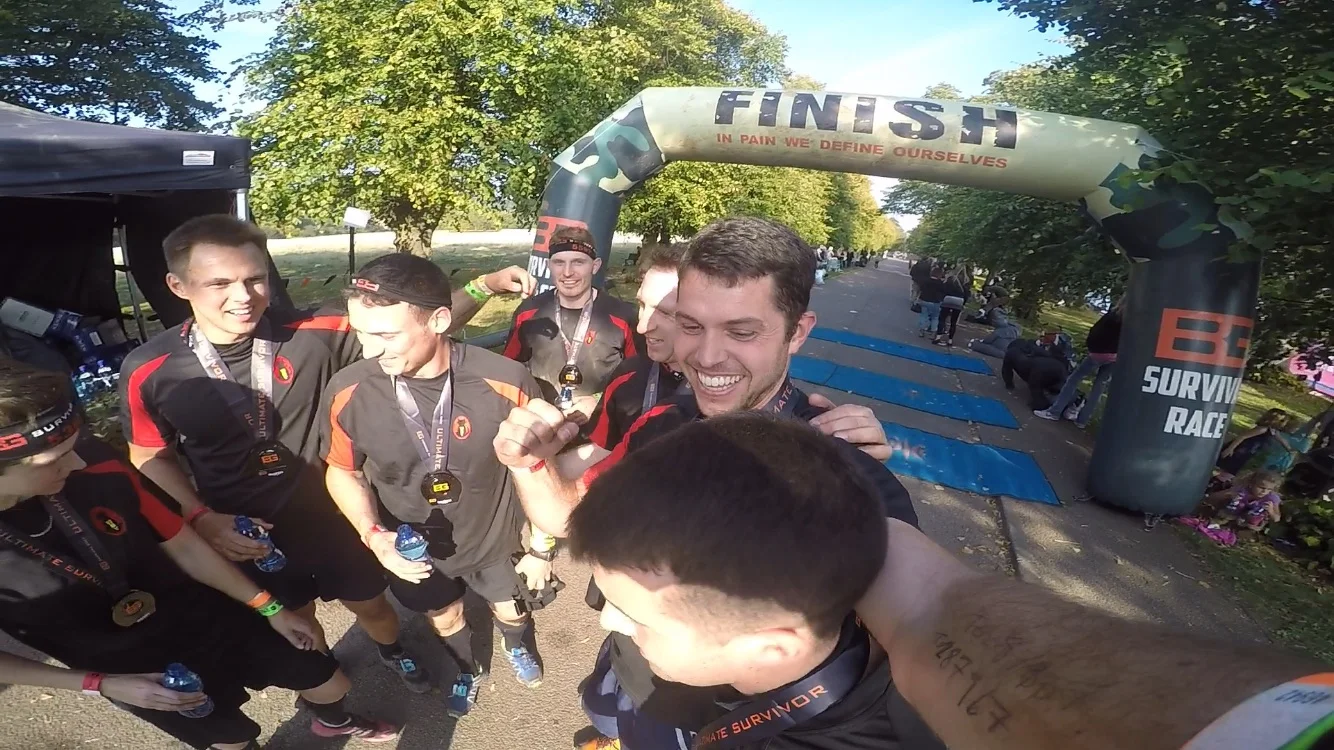 Finally crossing the finish line