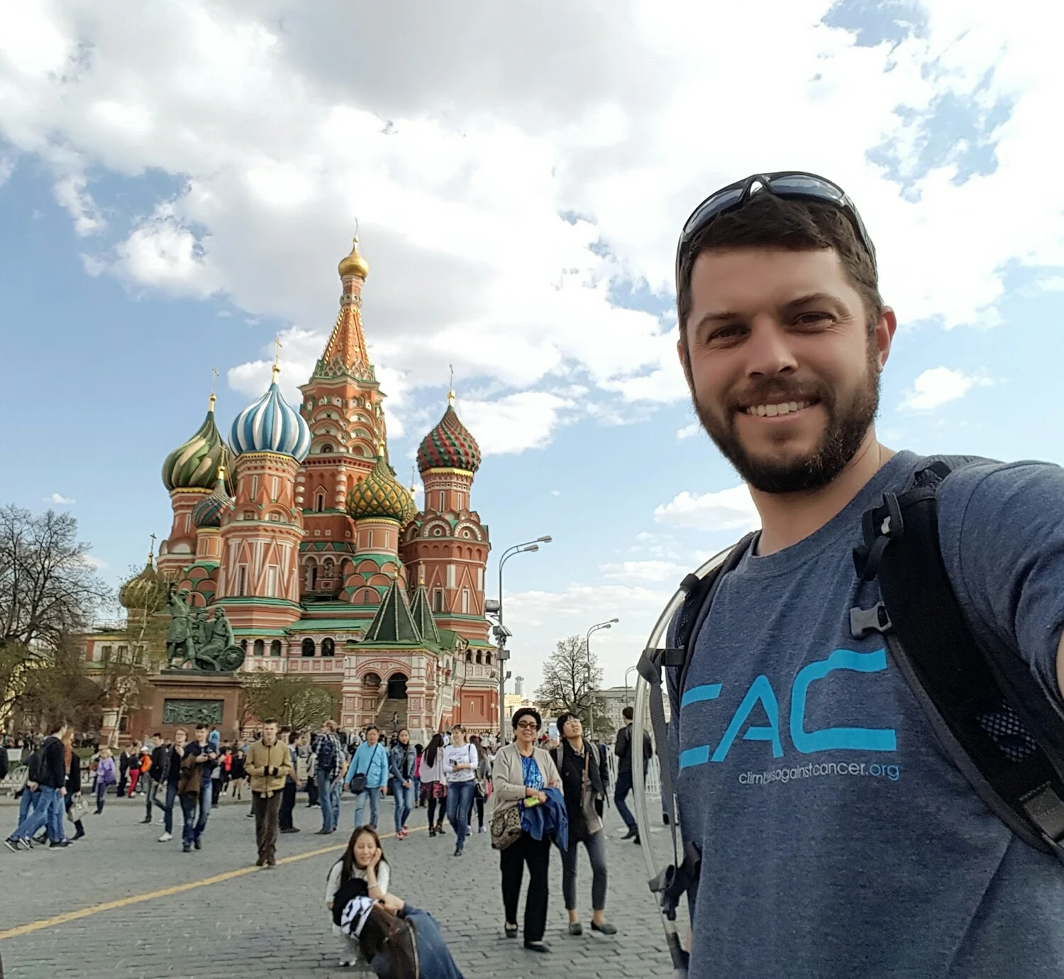 Getting to The Red Square in Moscow 