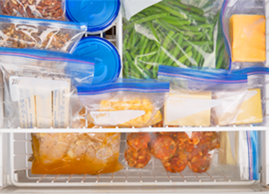 Top Tips For Freezing Food