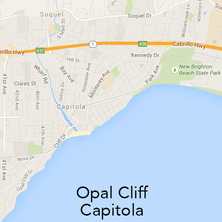 Opal Cliff and Capitola