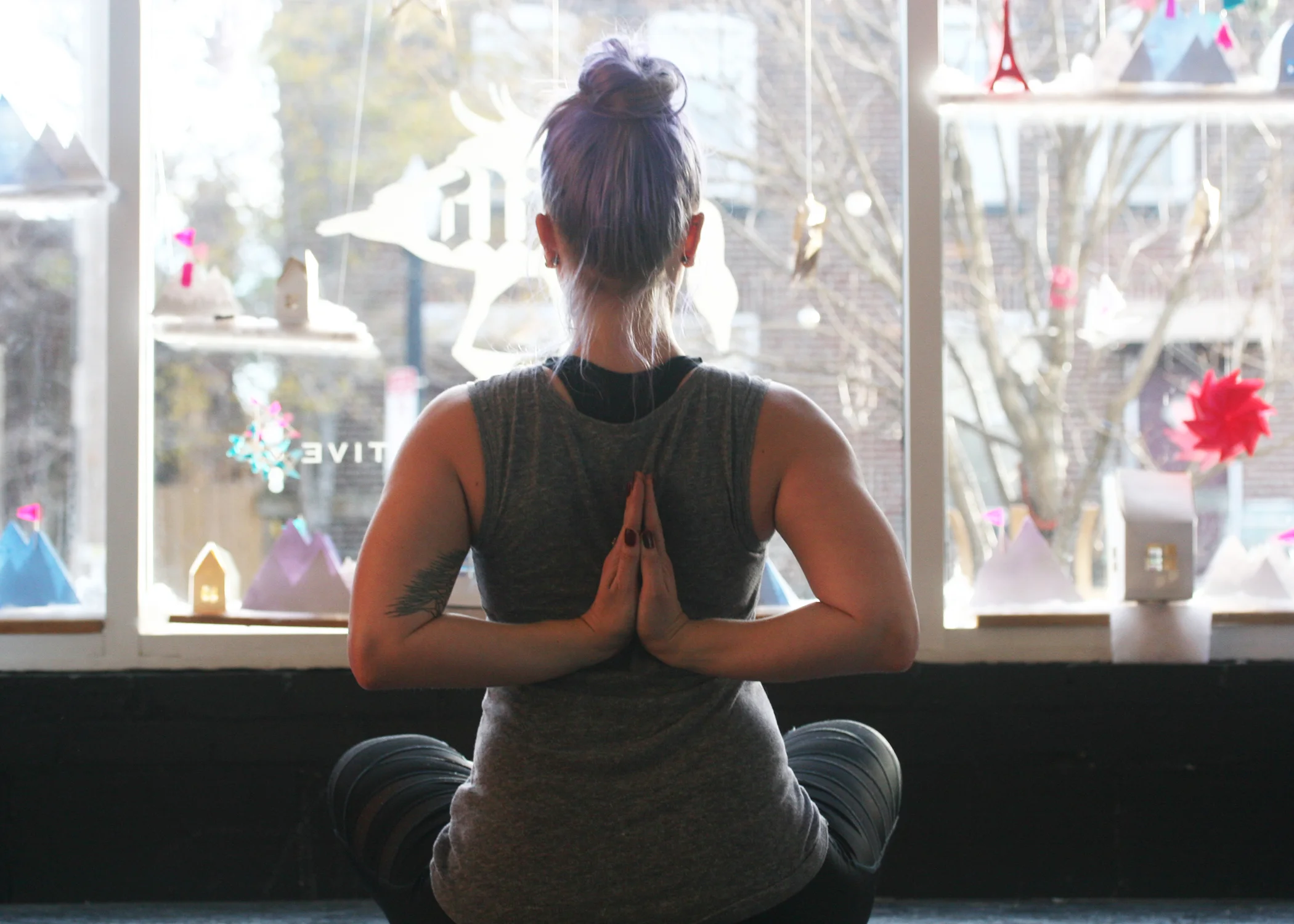 ME (Pashchima Namaskarasana, REVERSE PRAYER POSE)