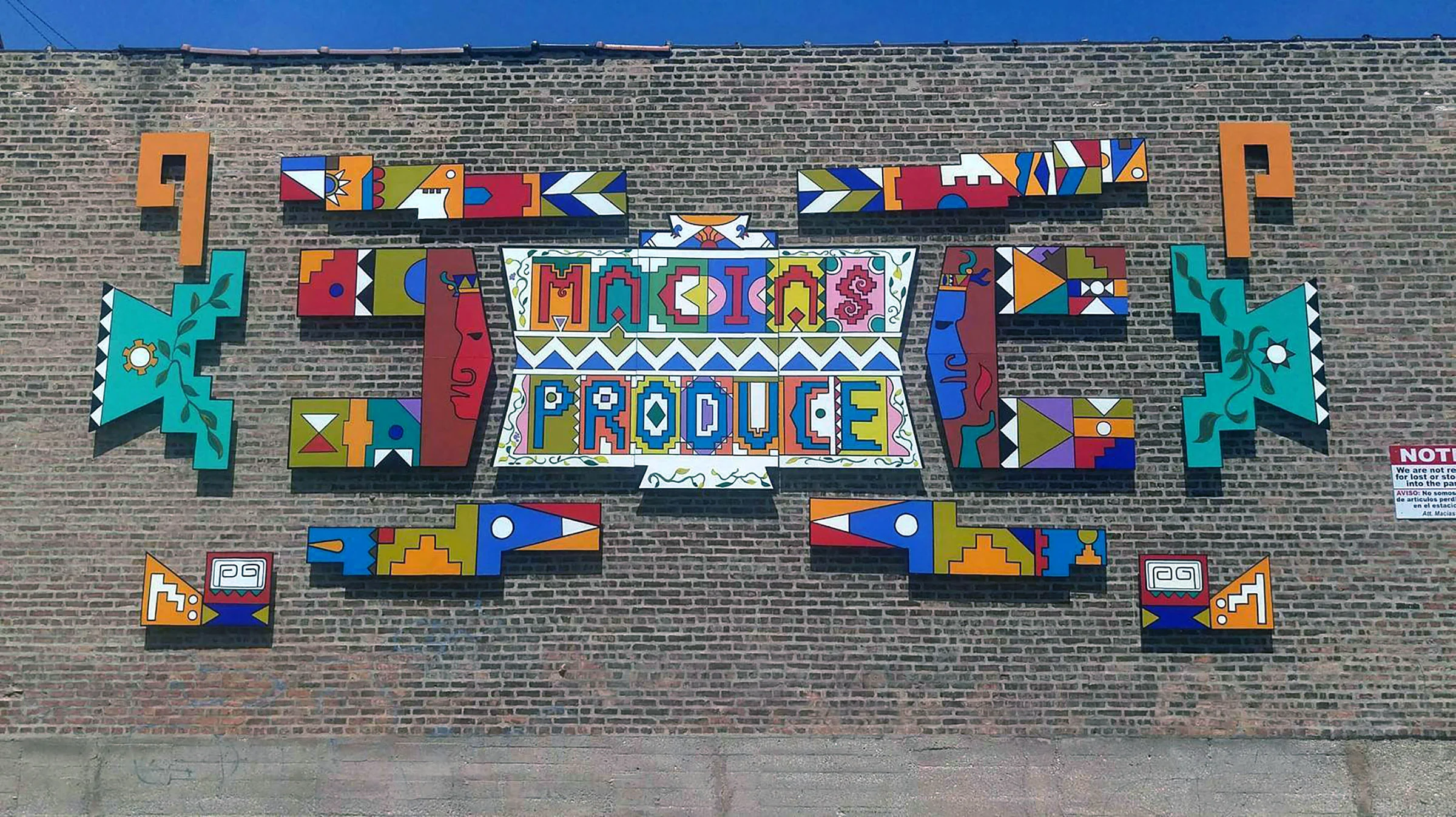 Macias Produce Mural