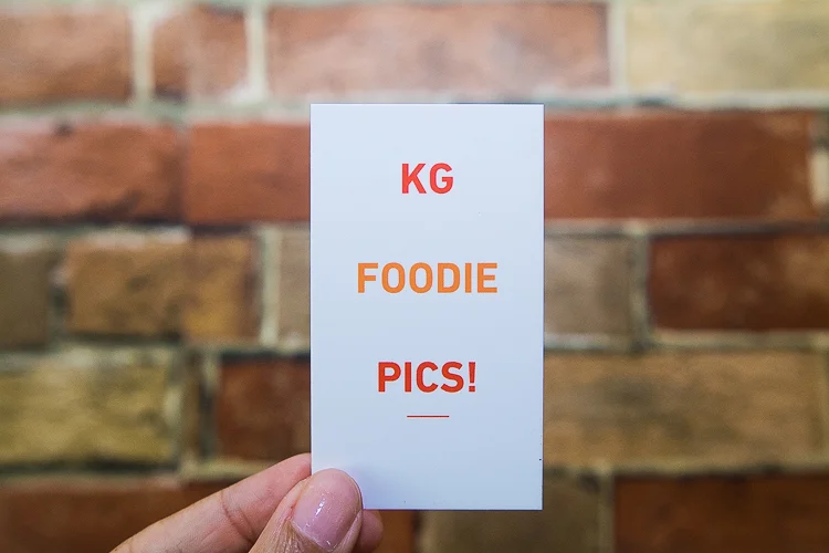 Gotta have a business card!