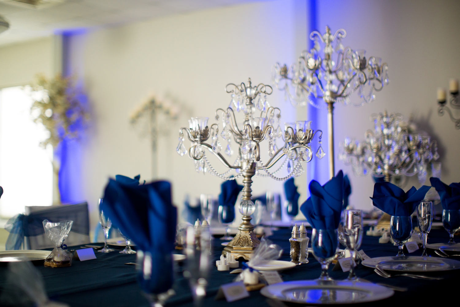 One of the most beautiful head tables I've ever seen! Fit for royalty.