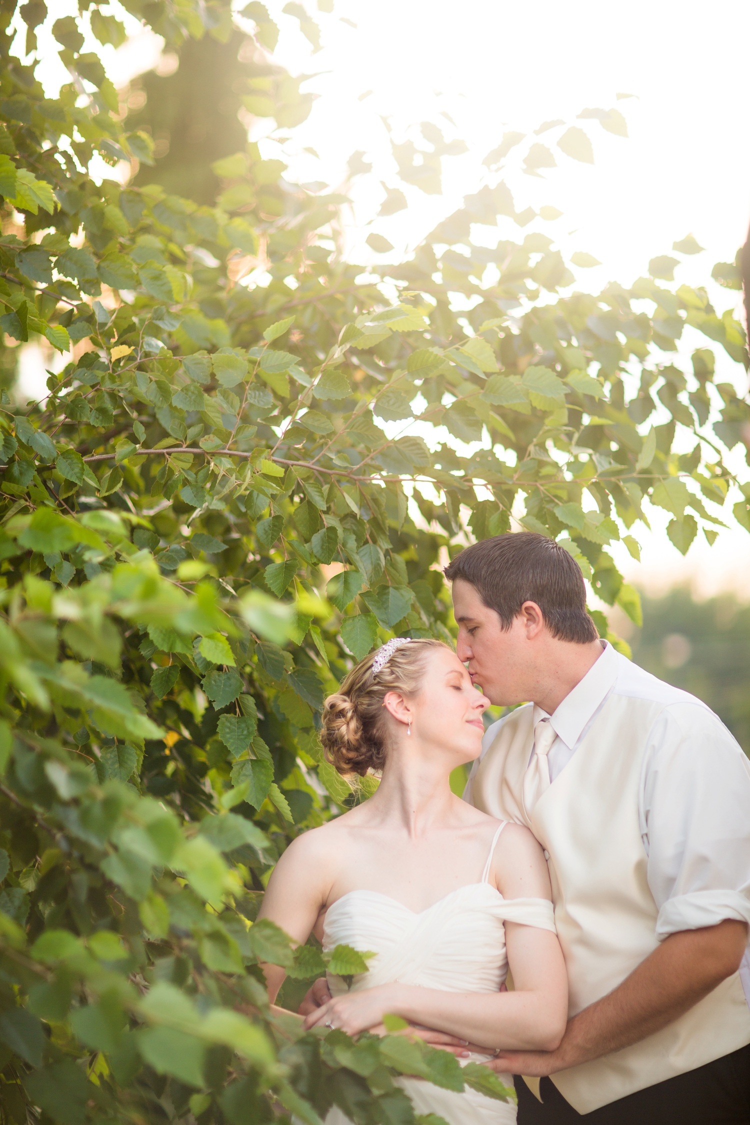  We were able to sneak Debra and Zach outside for a second round of photos during golden hour - the light was killer! 