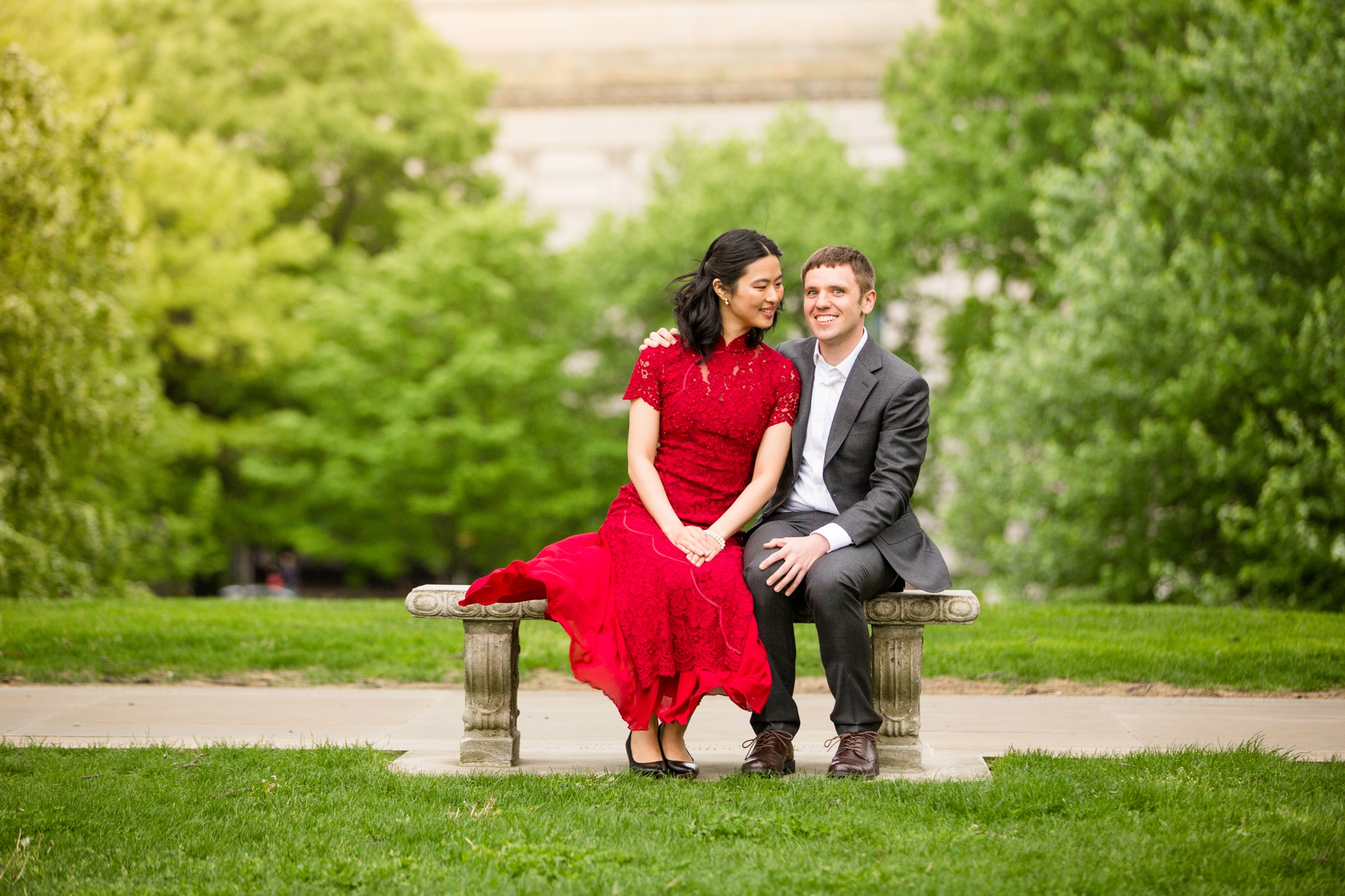 pittsburgh wedding photographer, pittsburgh engagement photographer, oakland engagement photos, pitt engagement photos, frick fountain, henry clay frick building