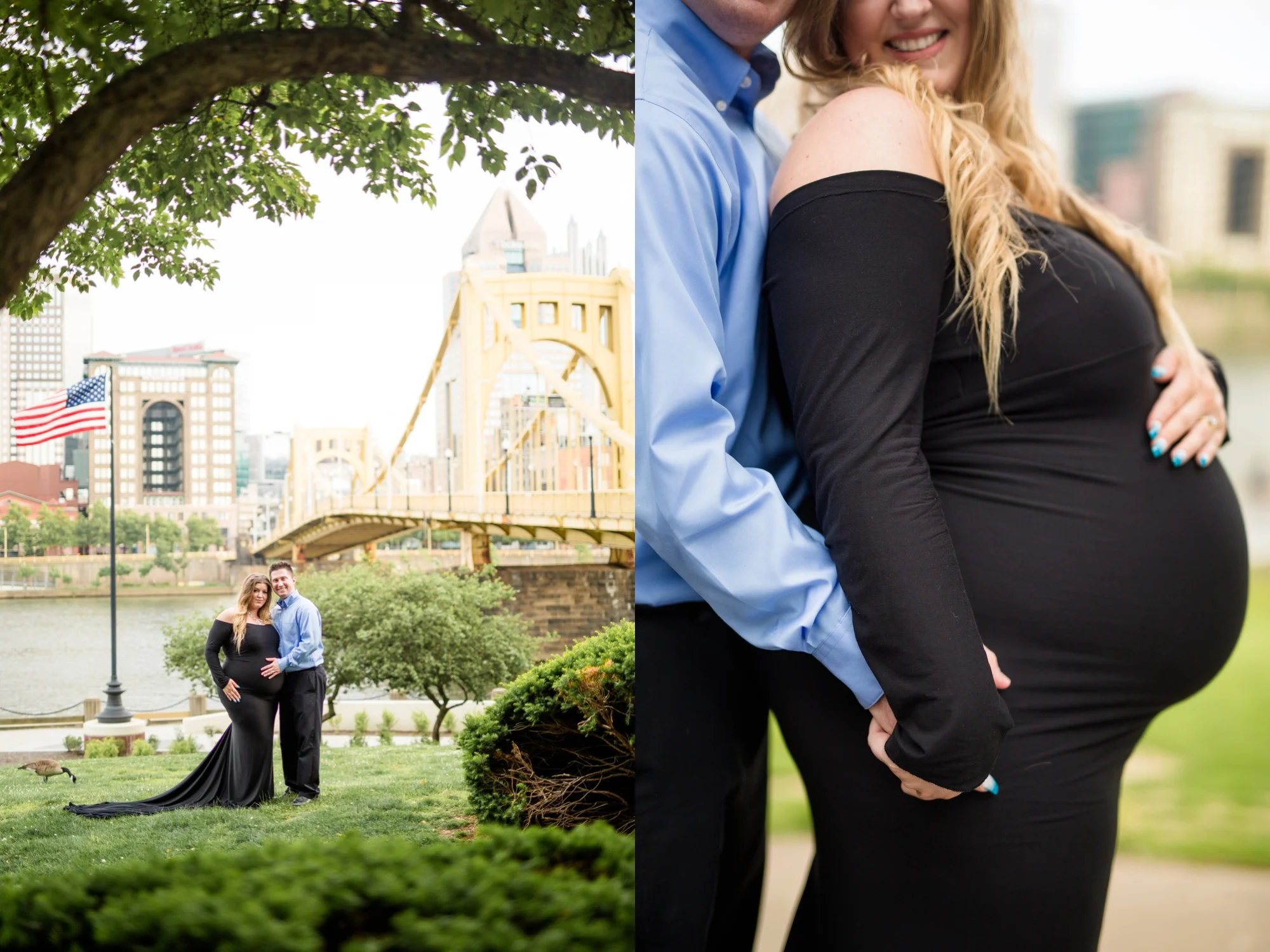 pittsburgh maternity photographer, pittsburgh family photographer, allegheny commons park, north side, north shore, cranberry township family photographer